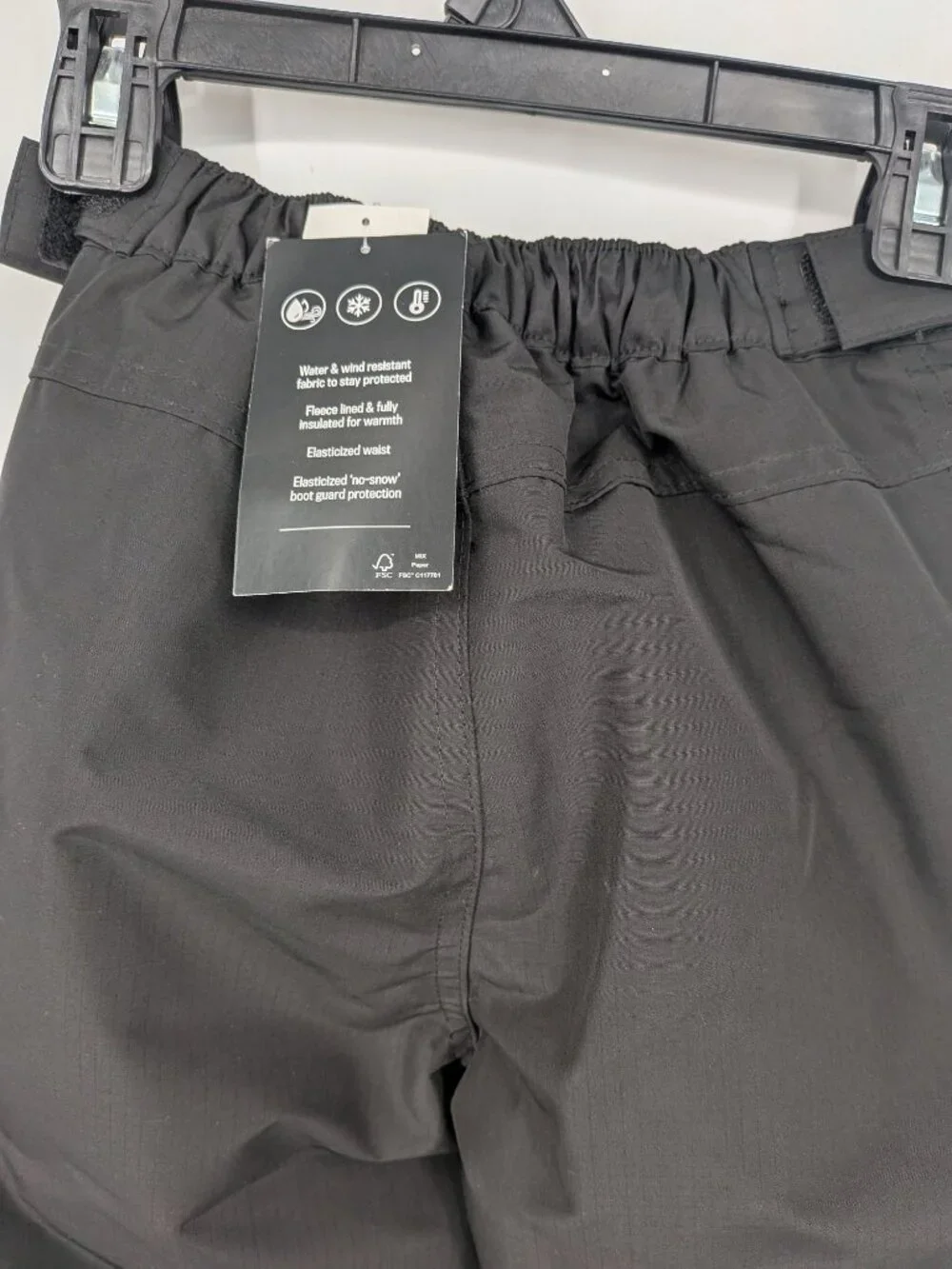 The Childrens Place Snow Pants Unisex Kids Winter Ski Fleece Lined Play Size 4